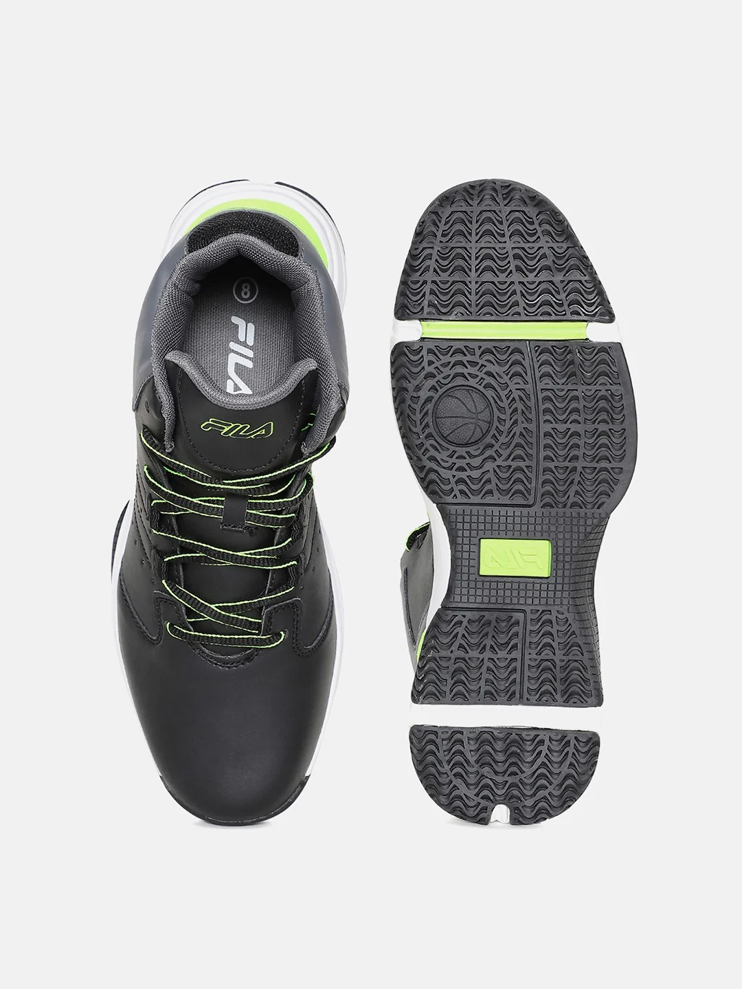 Fila White Liner Men's Sports Shoes - Image 2