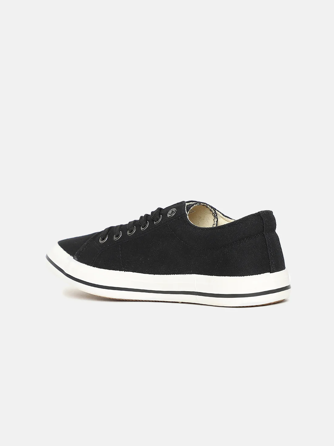 Fila Black Thuram Unisex Canvas Sneaker - Image 2