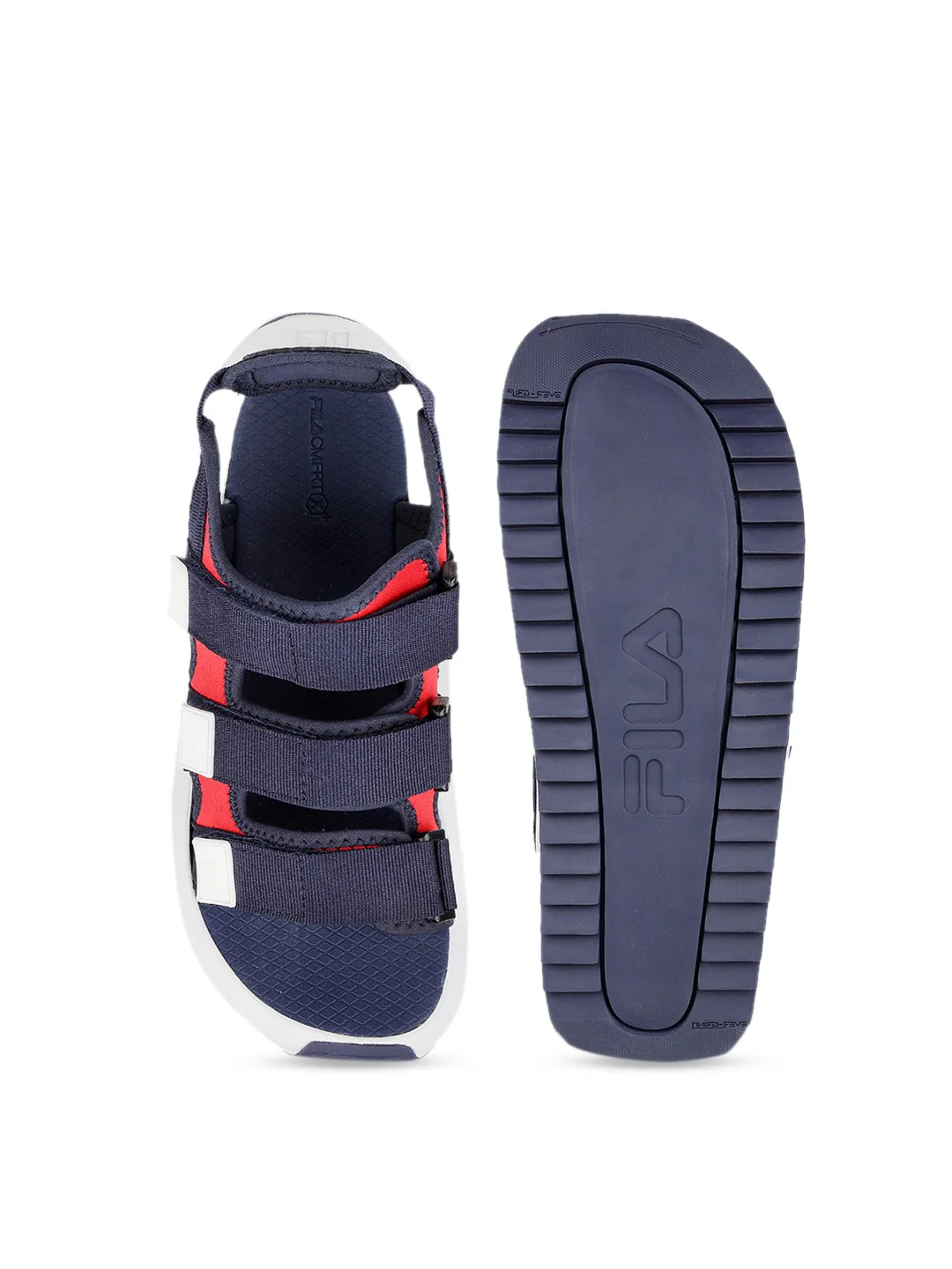 Fila Black Erazzo Men's Sandals - Image 4