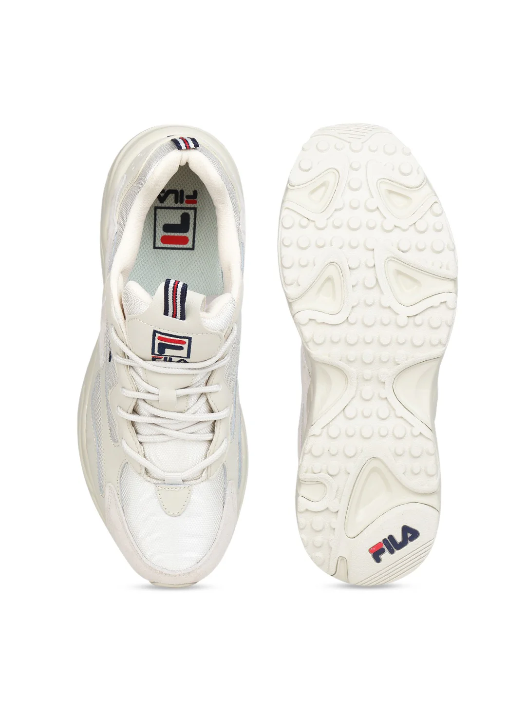 Fila Red Ray Tracer Cement Men's Sneaker - Image 3