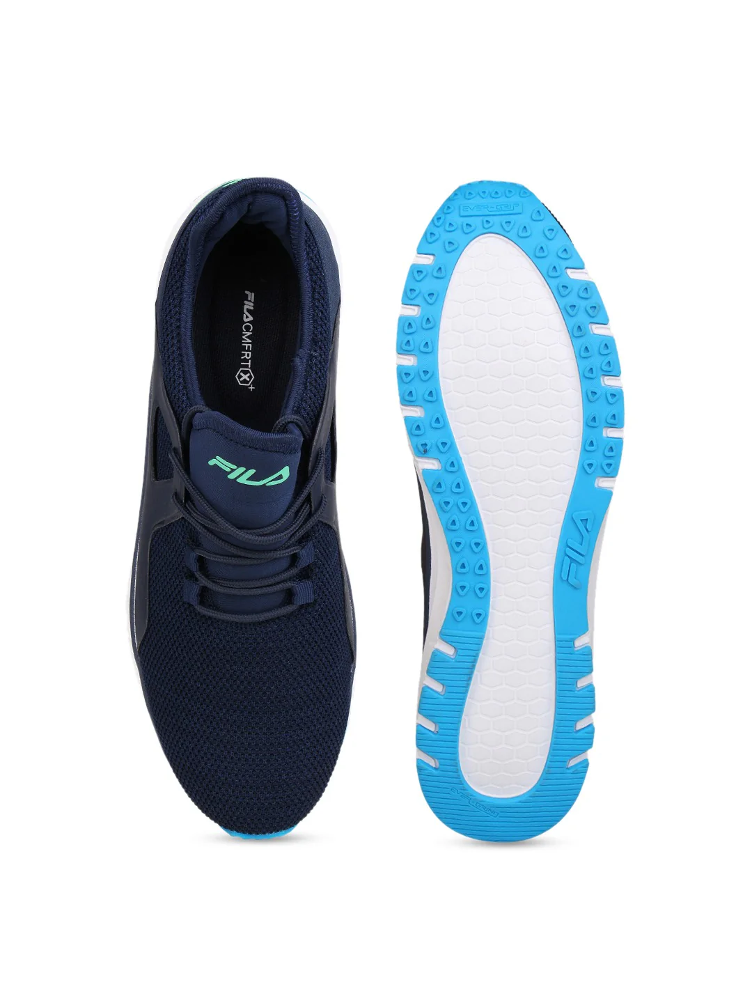 Fila Black Tevin Men's Running Shoes - Image 2