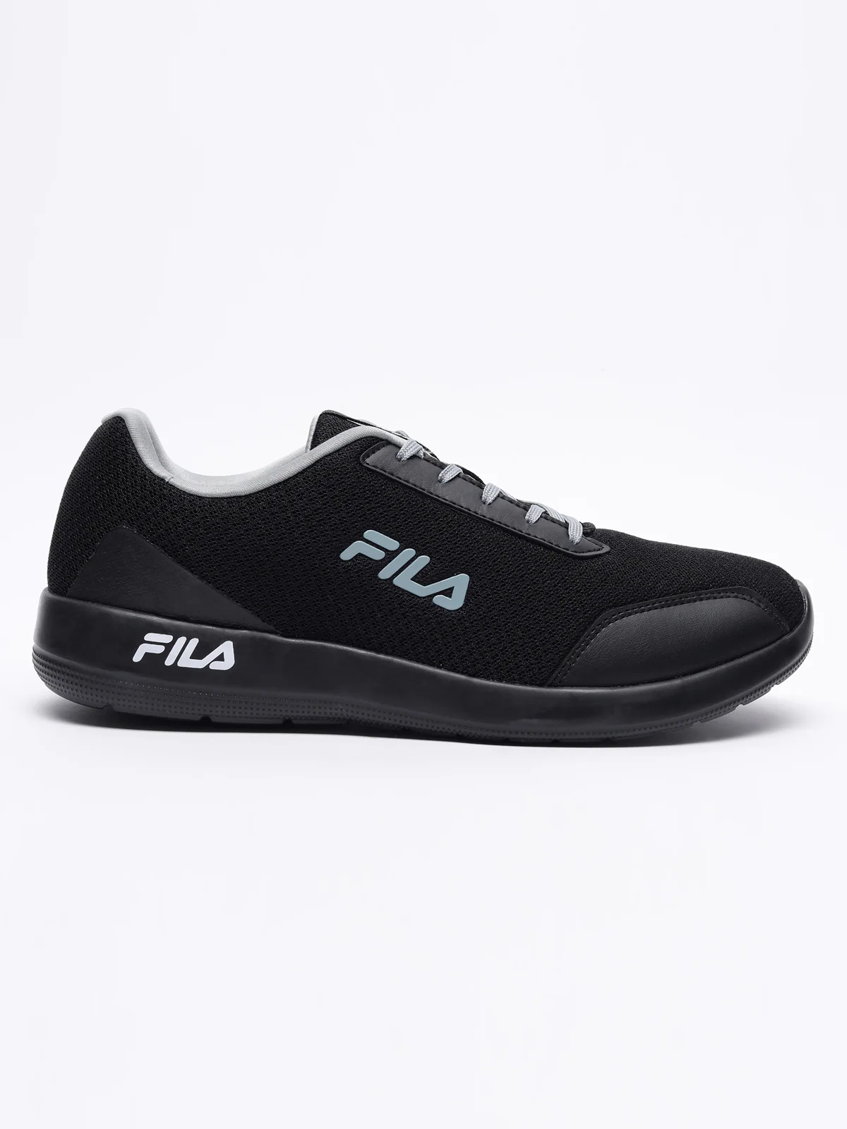 Fila Black Sabetto Men's Running Shoes - Image 3