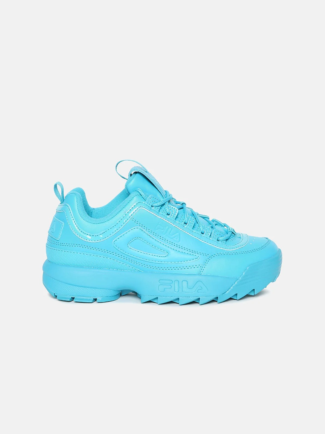 Fila Grey Disruptor II Premium Women's Sneaker - Image 4