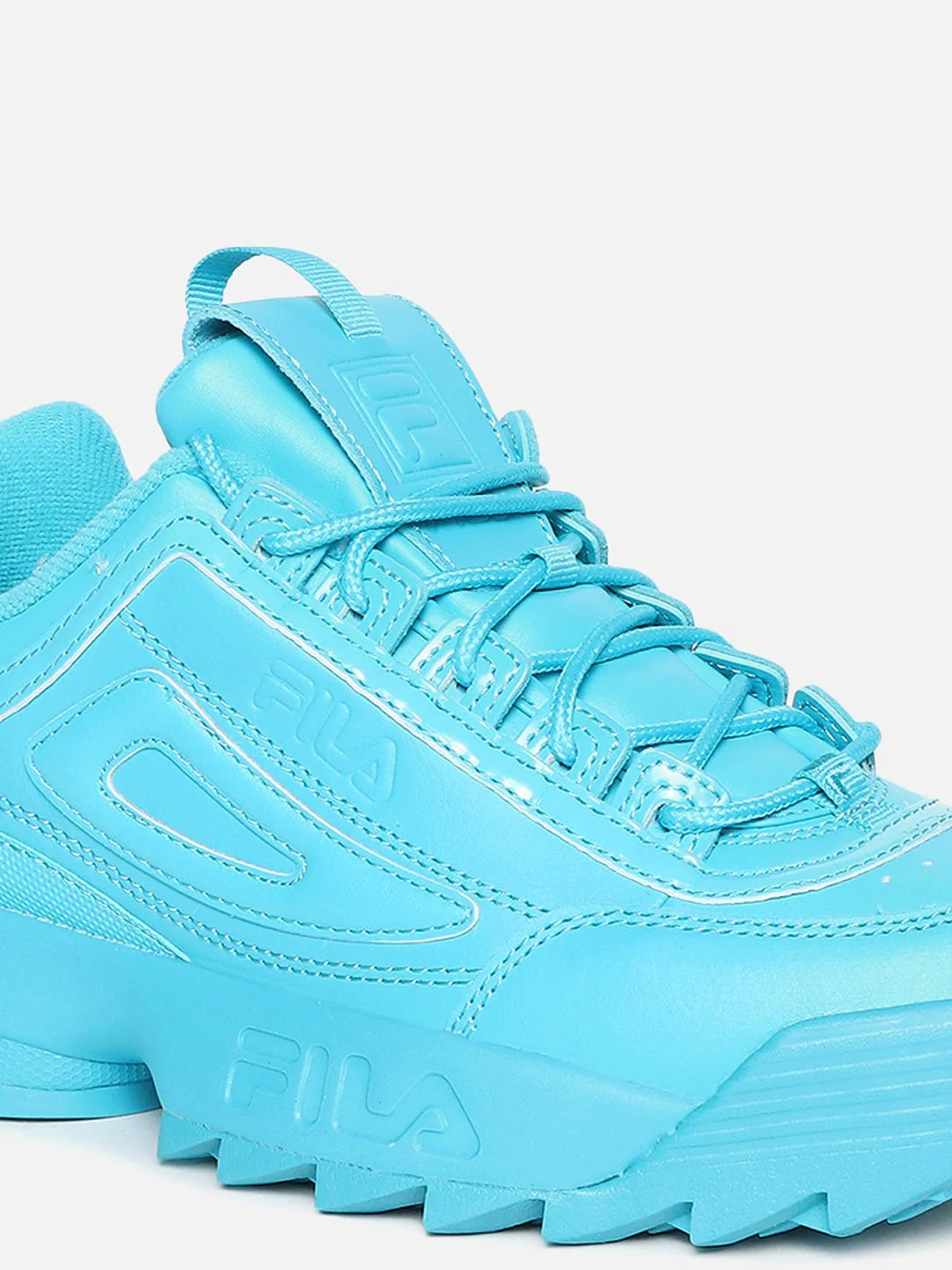 Fila Grey Disruptor II Premium Women's Sneaker - Image 5