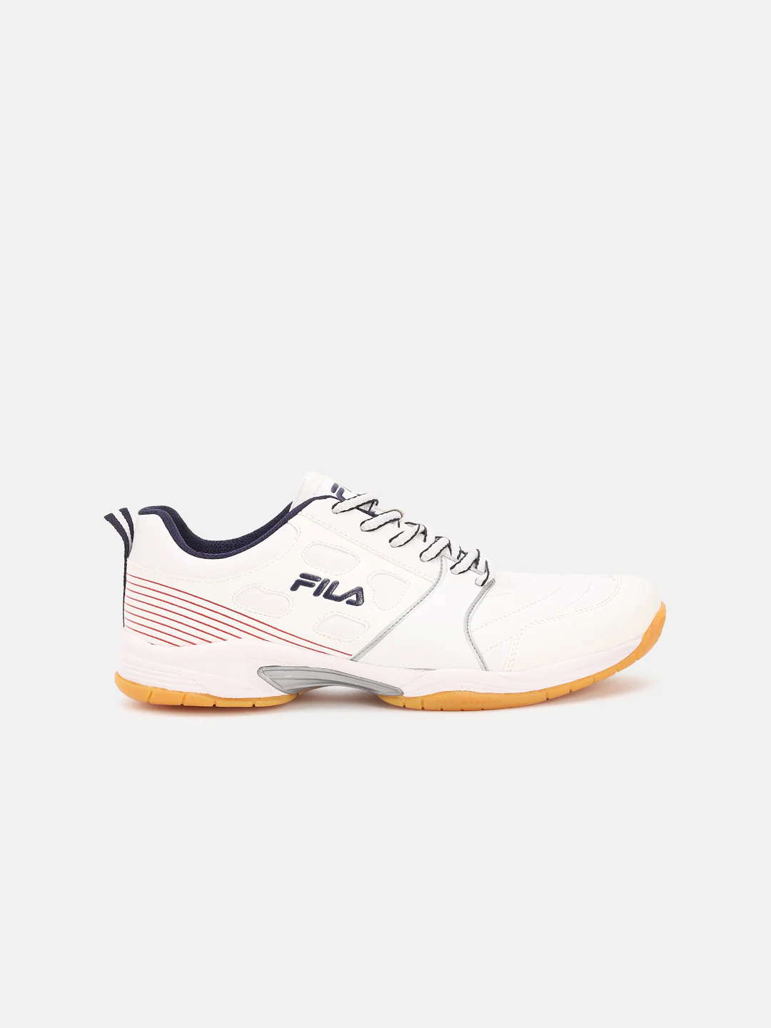 Fila Grey Becker III Men's Tennis Shoes - Image 3