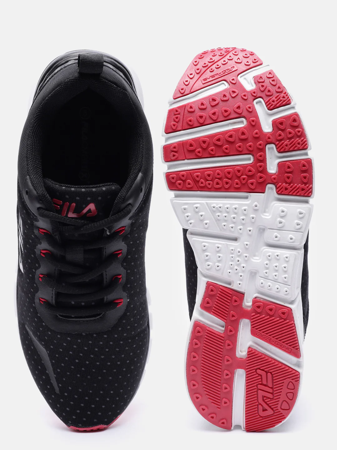 Fila Black Borta Men's Running Shoes - Image 4