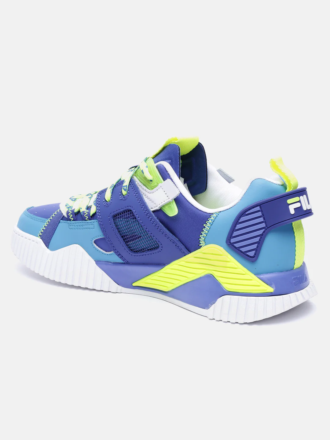 Fila Black Cage Mixed Media Men's Sneaker - Image 2
