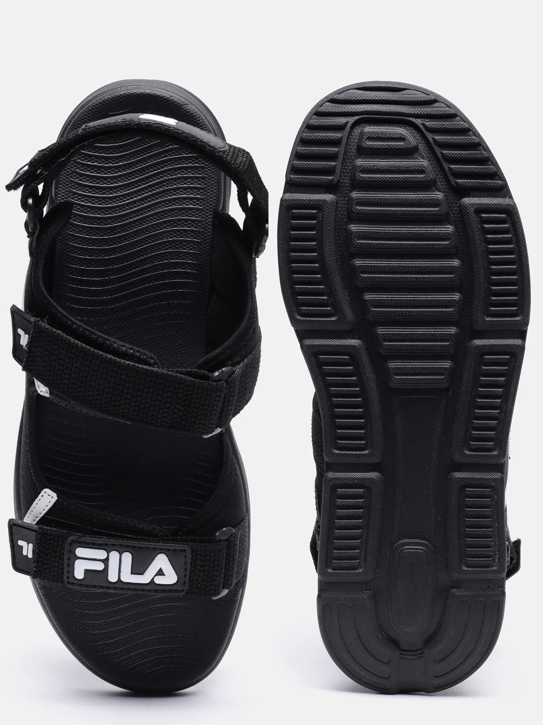 Fila Grey Ricochet Men's Sandals - Image 4