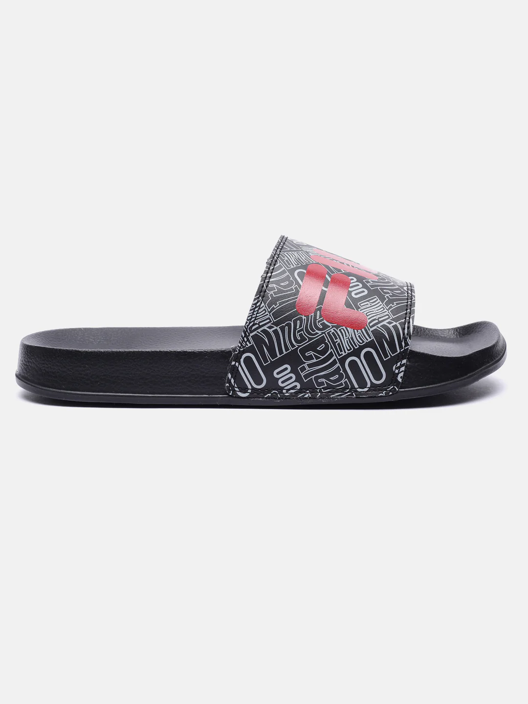 Fila Black Freefall Men's Slippers - Image 3
