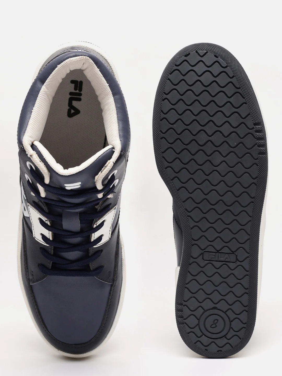Fila White Teller Men's Sneakers - Image 4