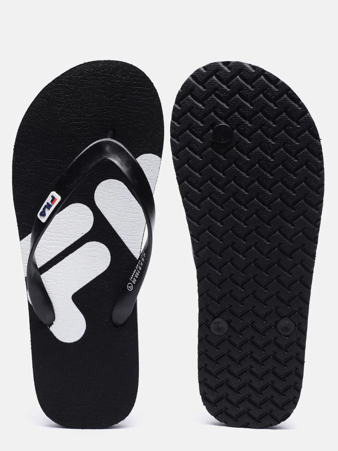 Fila Black Chap Plus Men's Slippers - Image 4