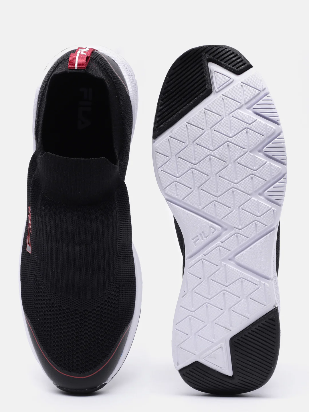 Fila Grey Ferrix Men's Running Shoes - Image 4