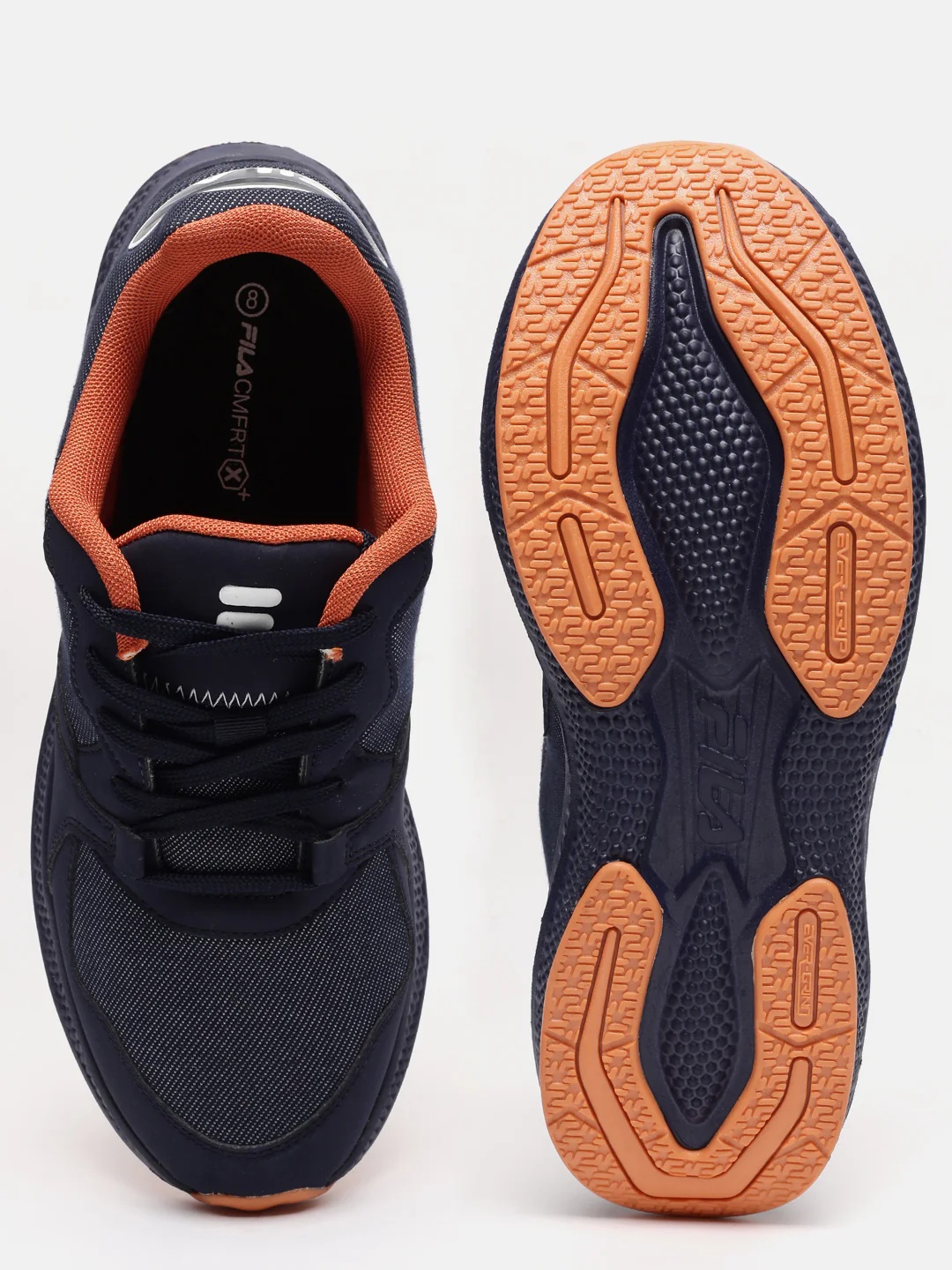 Fila Grey Nova Denim Men's Running Shoes - Image 4