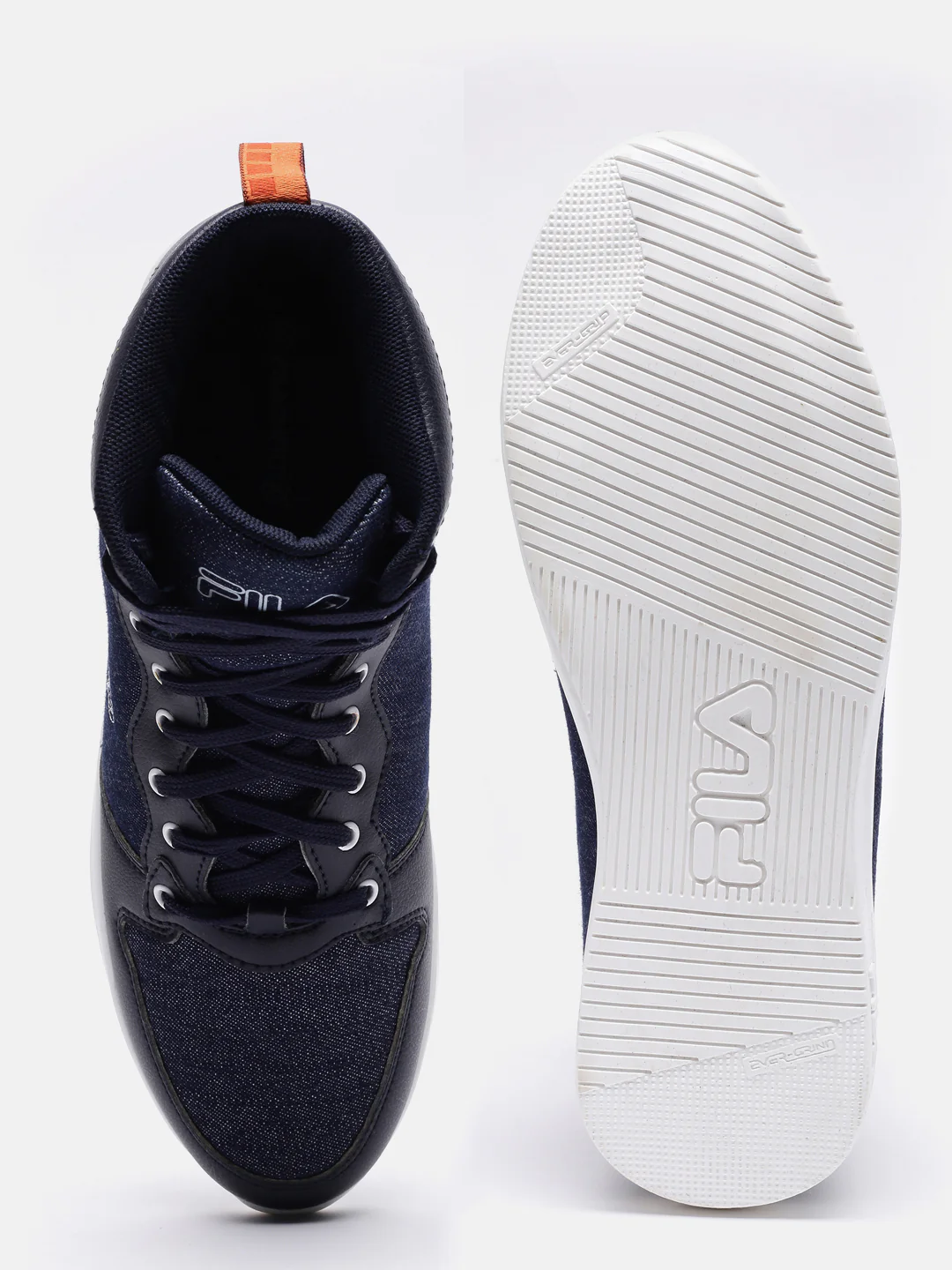 Fila Black Lexif Denim W Women's Lifestyle Sneakers - Image 4