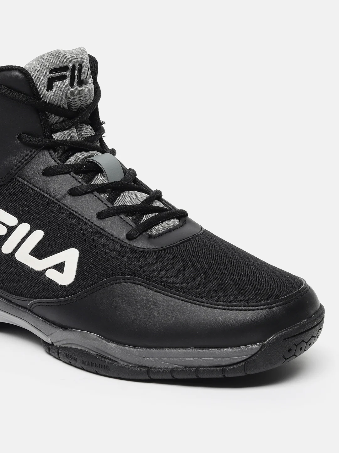 Fila Grey Alonzo Men's Basketball Shoes - Image 5