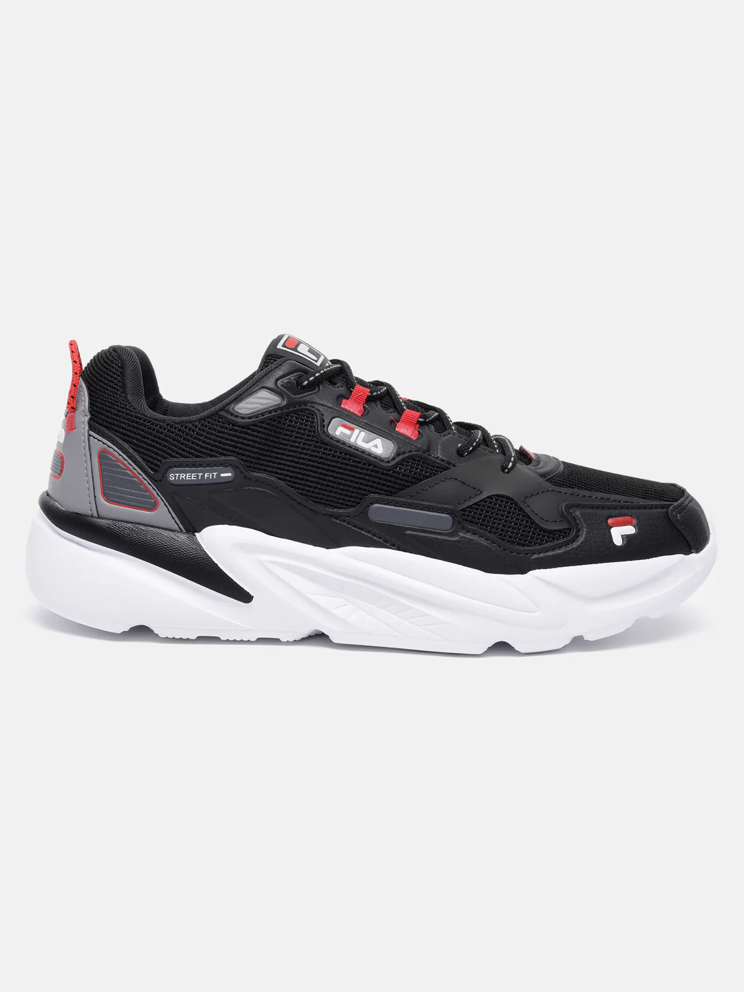 Fila Grey Street Fit Men's Sneakers - Image 4