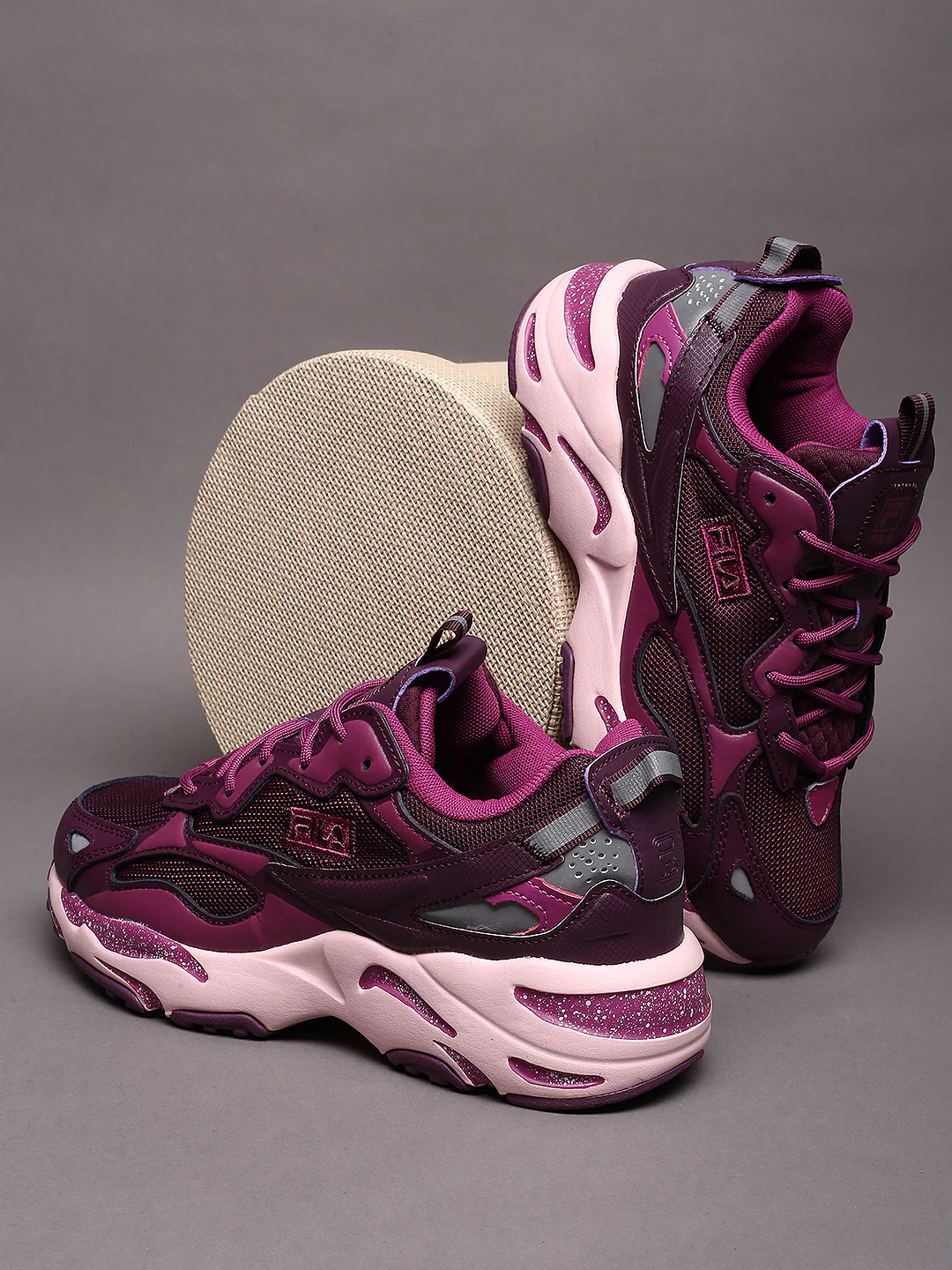 Fila Purple Ray Tracer Apex Women's Sneakers - Image 3