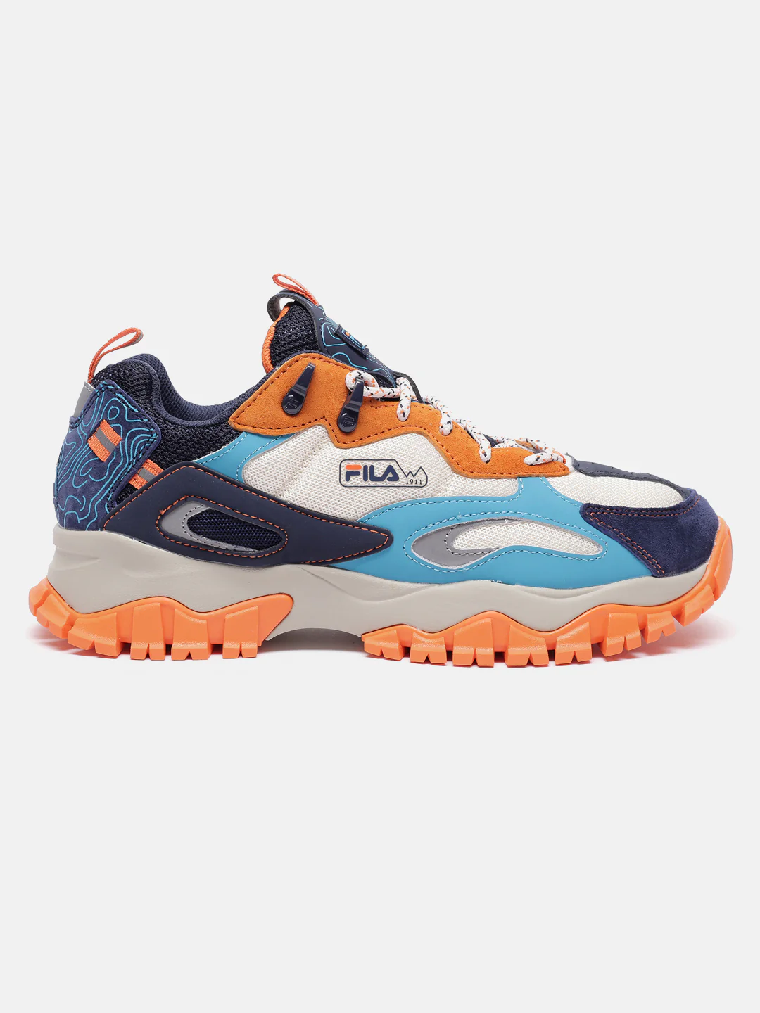 Fila White Ray Tracer TR 2 Men's Running Shoes - Image 3