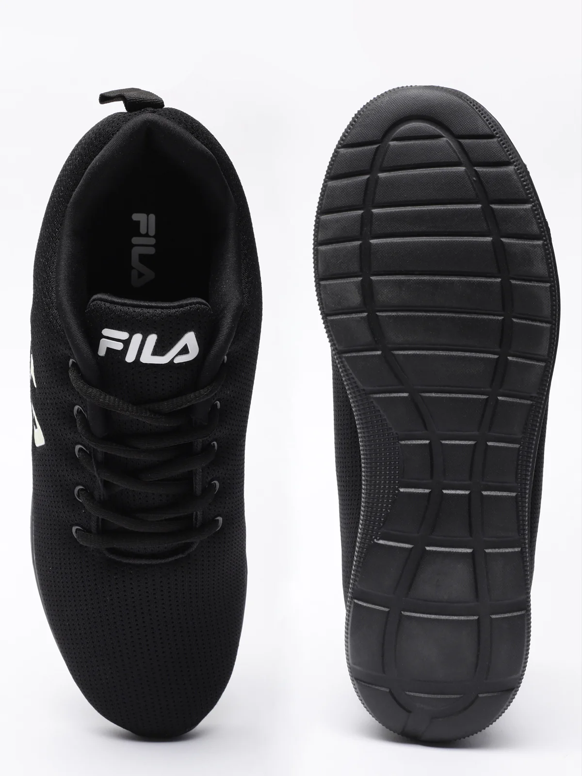 Fila Black Bomer Men's Running Shoes - Image 4