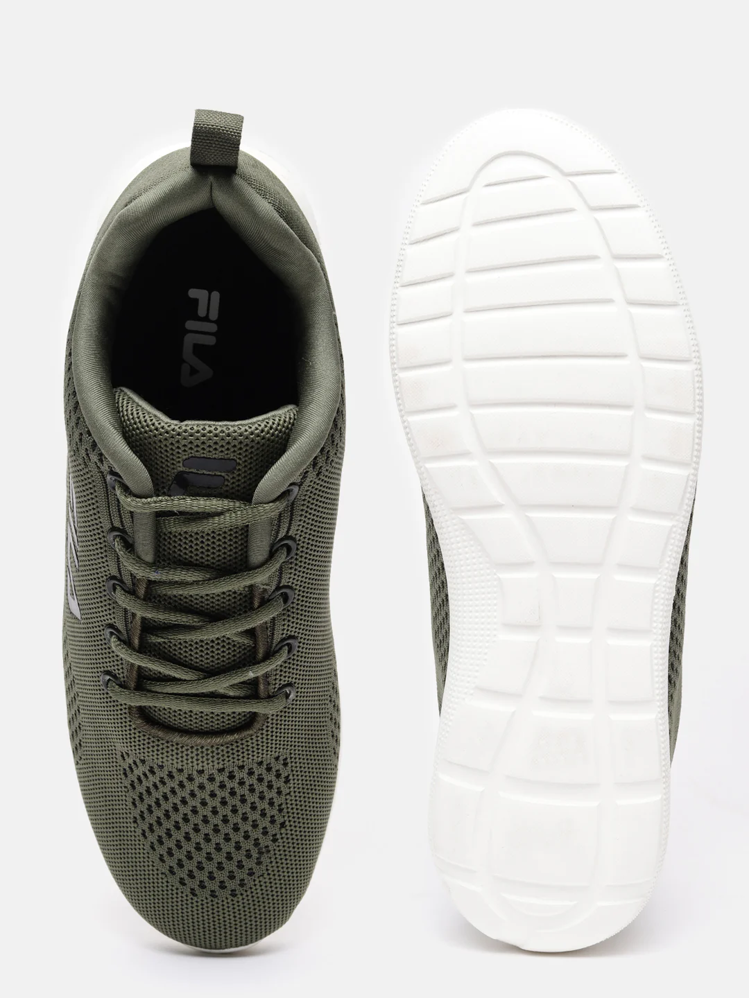 Fila Black Baver Men's Running Shoes - Image 4