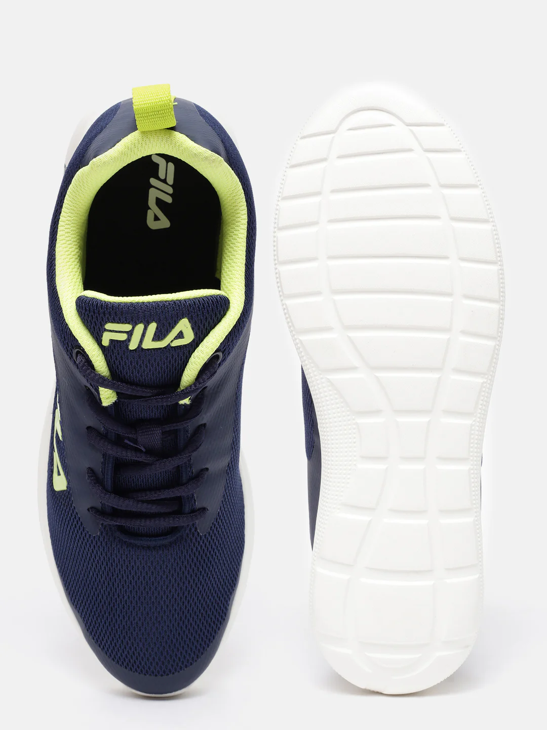 Fila White Bagero Men's Running Shoes - Image 4