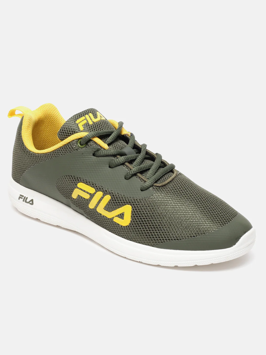 Fila White Bagero Men's Running Shoes