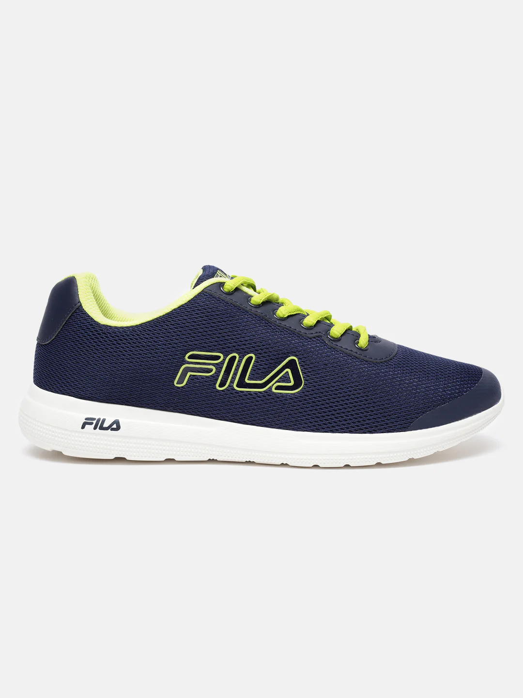 Fila White Benna Men's Running Shoes - Image 4