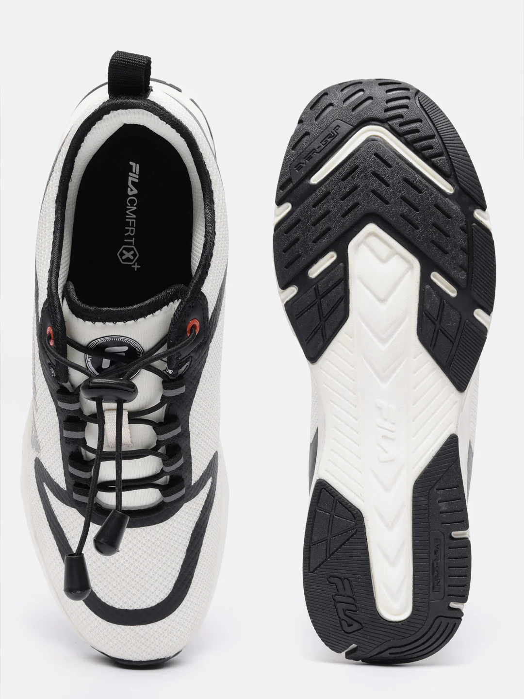 Fila Black Timekeeper Men's Running Shoes - Image 5