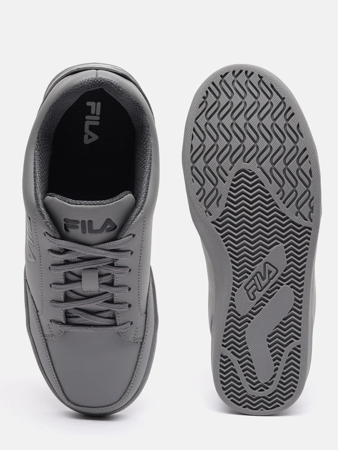 Fila White Pierre Plus Men's Sneakers - Image 5