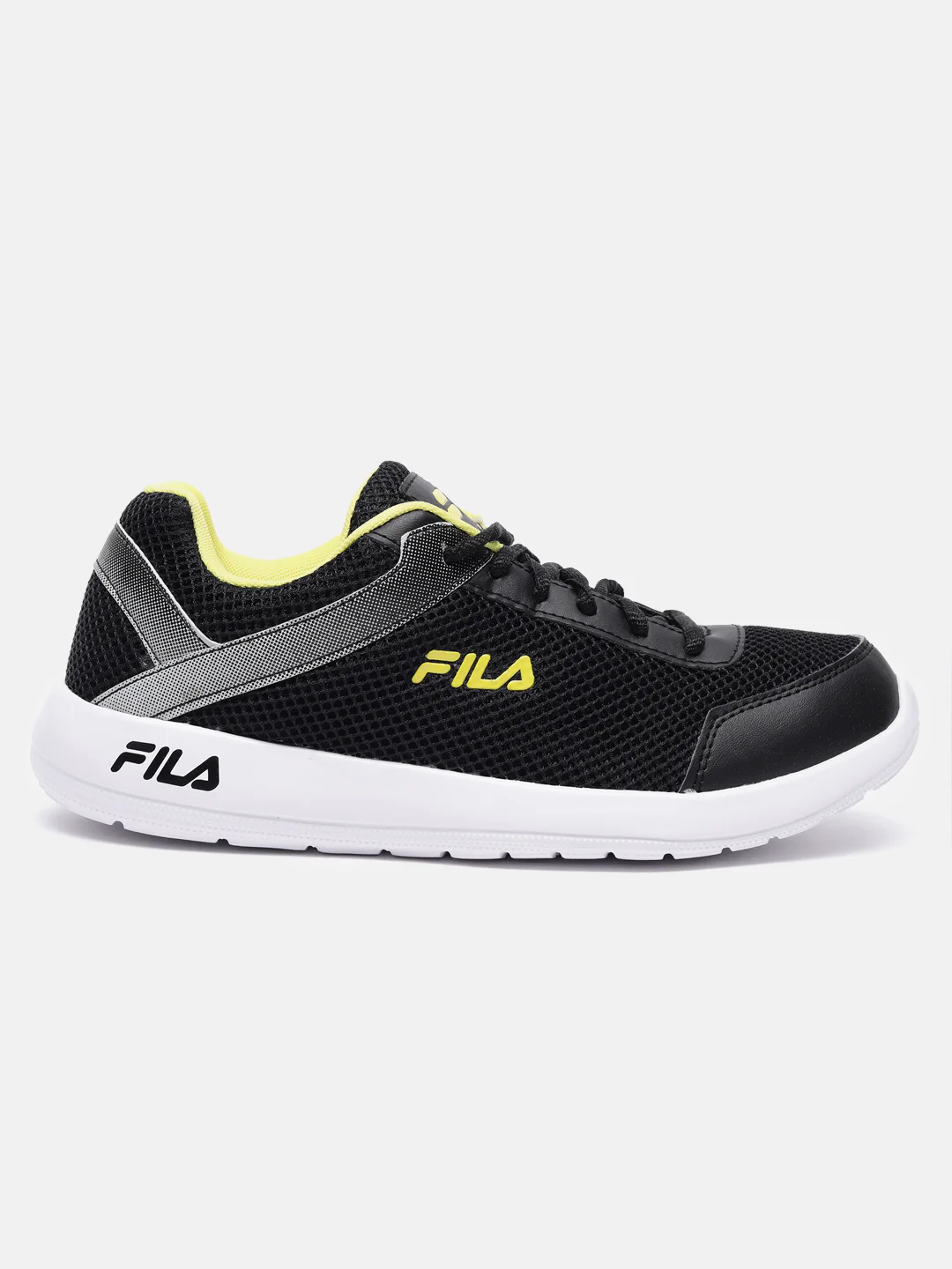 Fila Black Hemmis Men's Running Shoes - Image 4