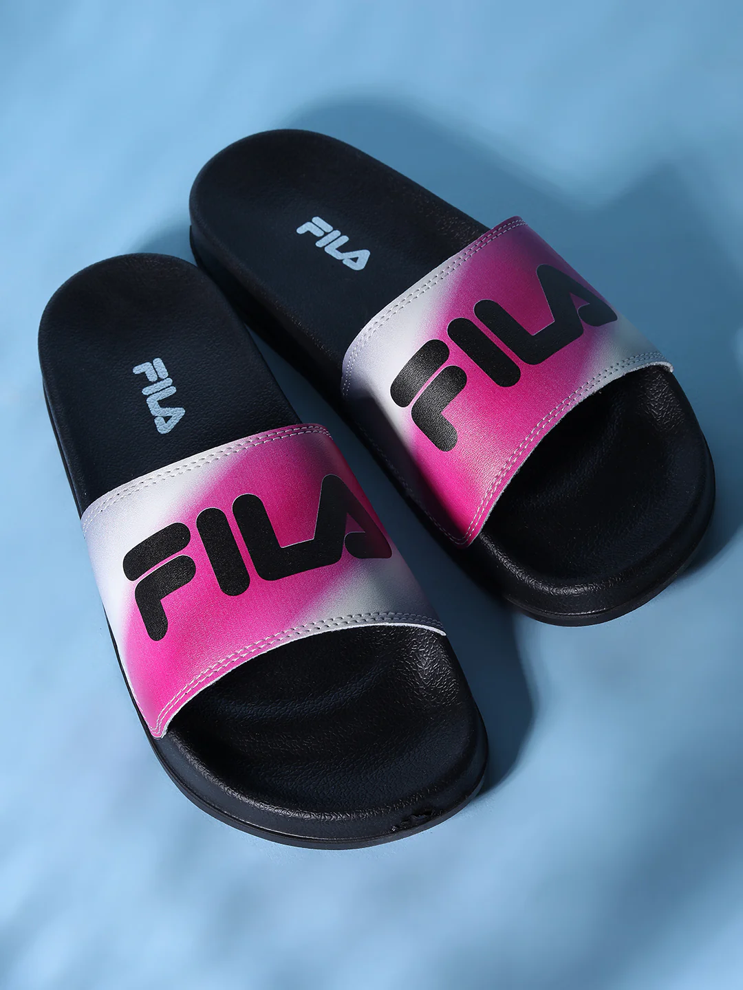 Fila Black Trip Women's Slippers - Image 2