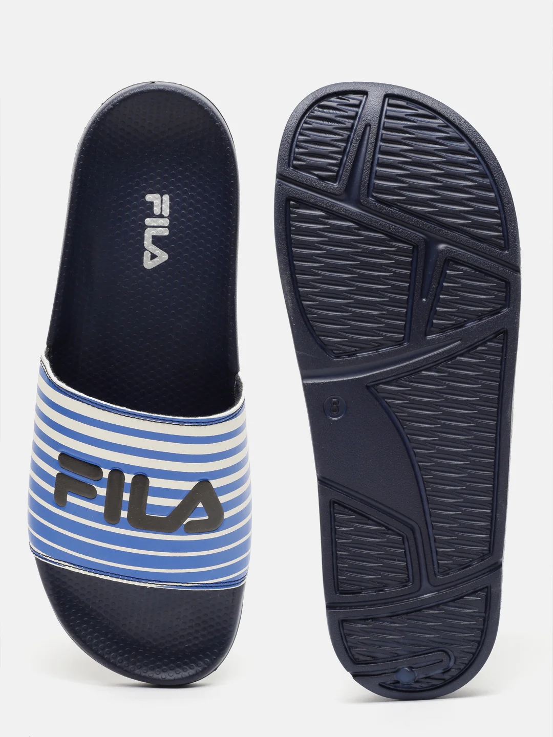 Fila White Possan Men's Slippers - Image 5