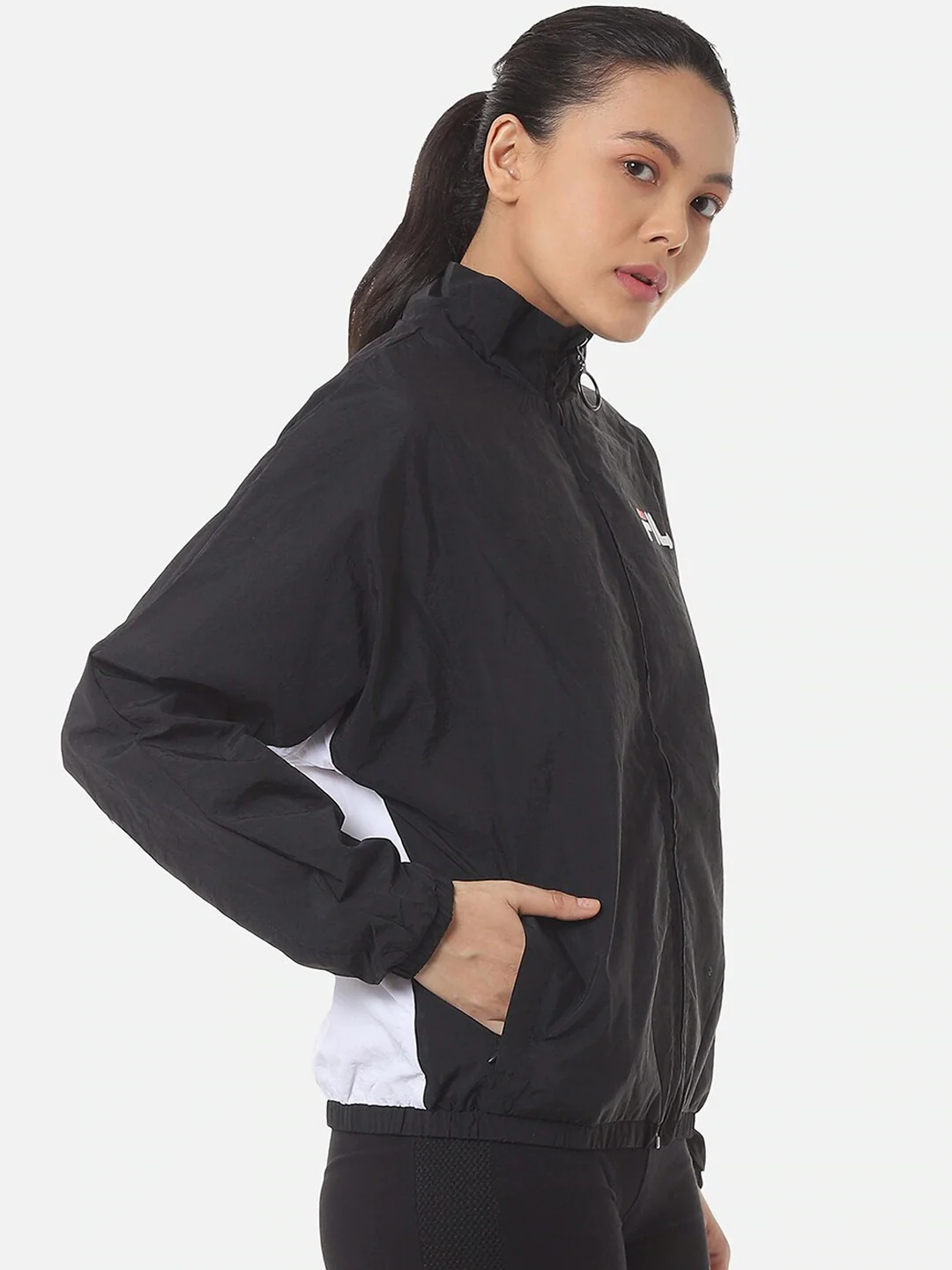Fila White Rupta Women's Jacket - Image 2