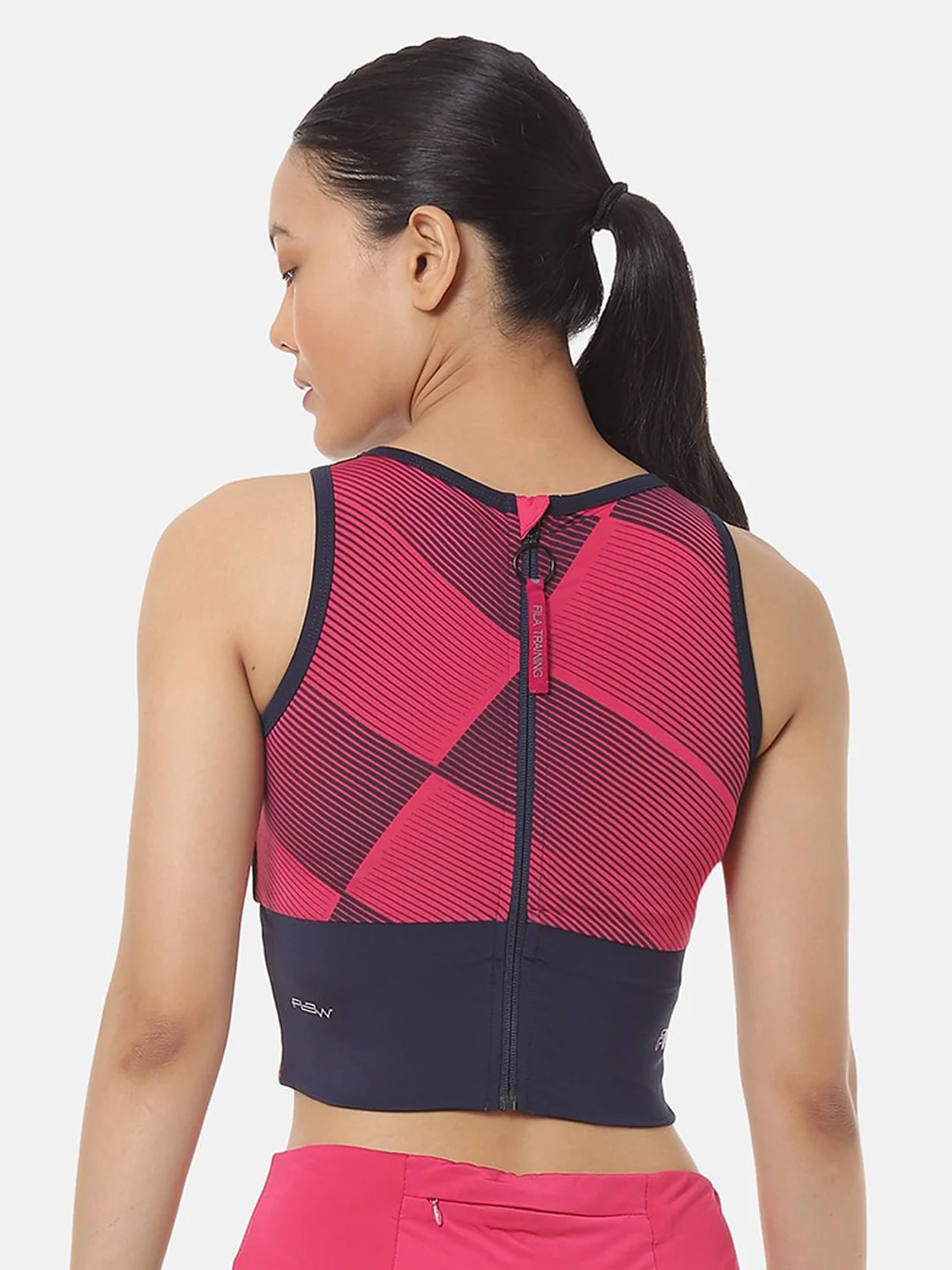 Fila Peacoat Nicoli Women's Sports Bra - Image 4