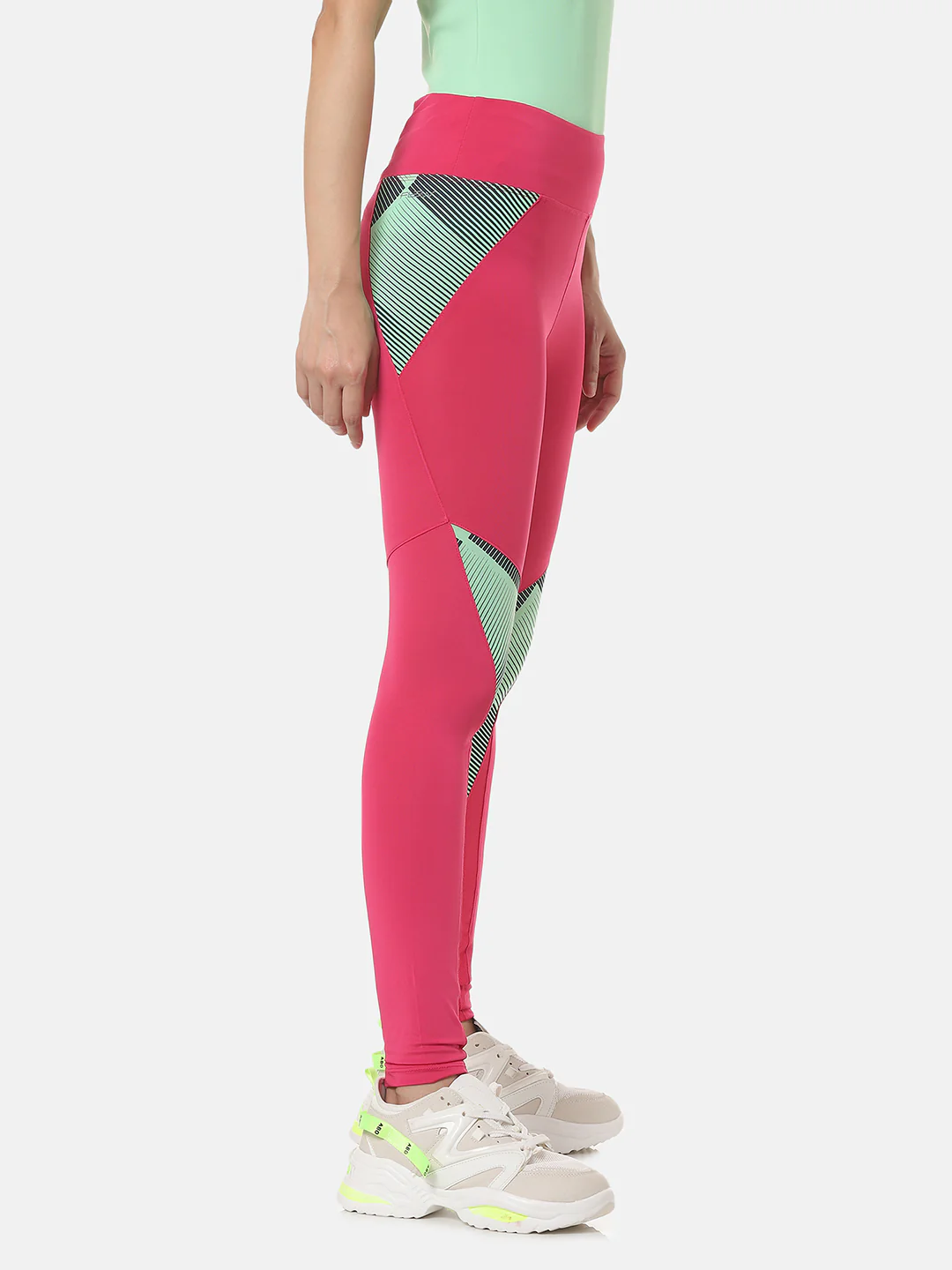 Fila White Giulia Women's Leggings - Image 3