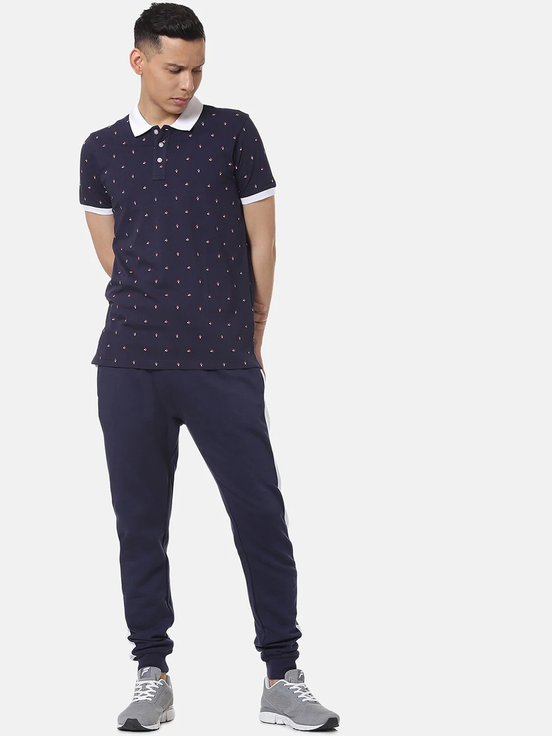 Fila Red Hudson Men's Polo - Image 5