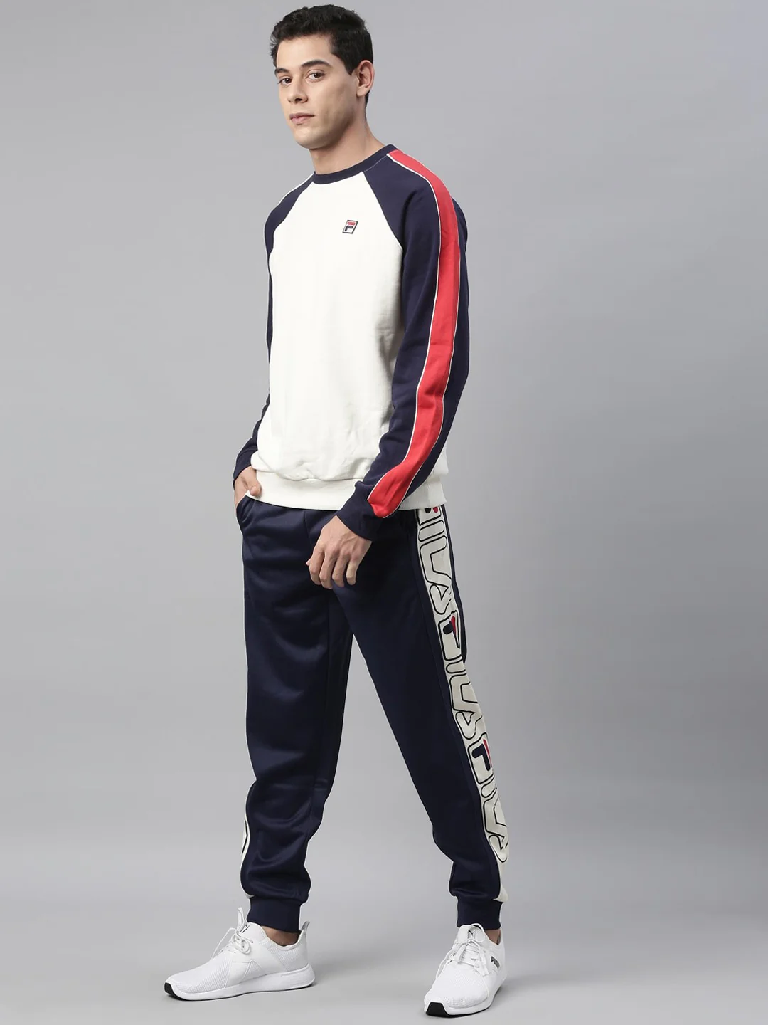 Fila Red Greene Men's Cuffed Jogger - Image 5