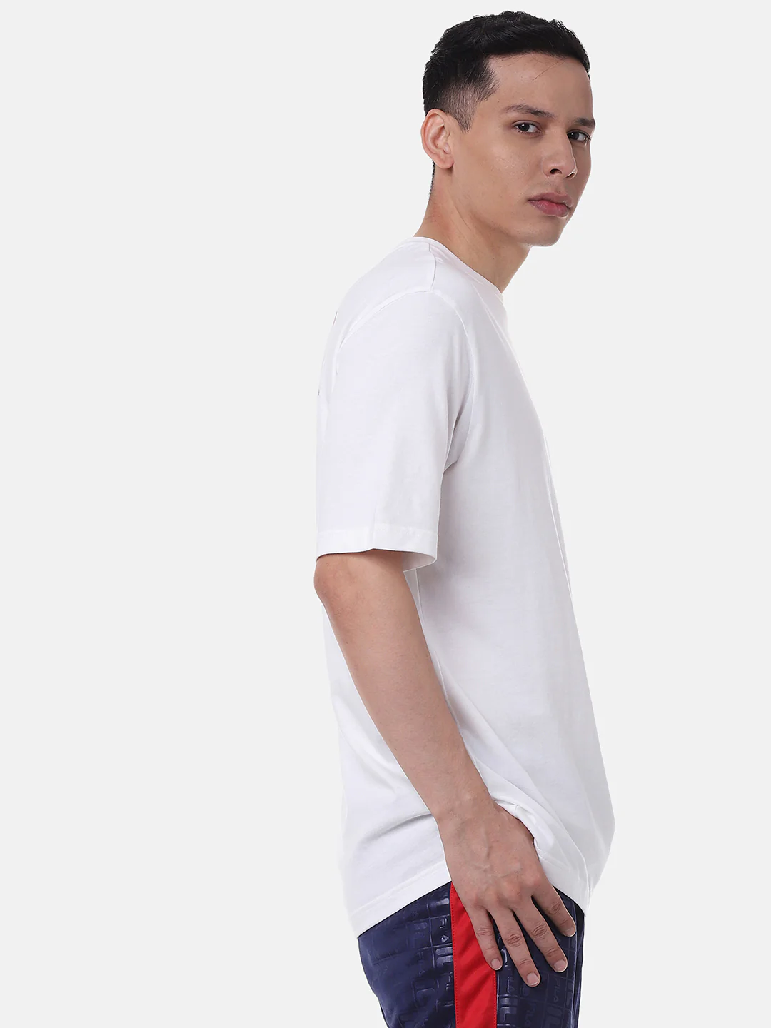 Fila Peacoat Fs2Rsc2B13X Unisex's Graphic T-shirt - Image 3