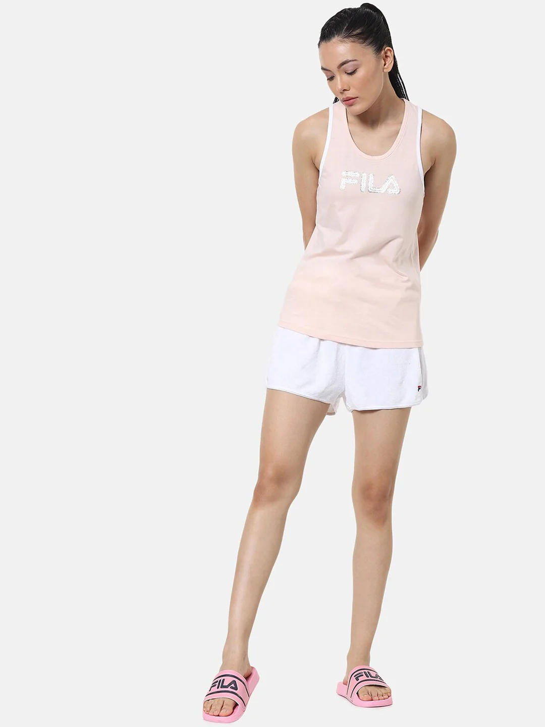 Fila Peacoat Jade Women's Tank Top - Image 3