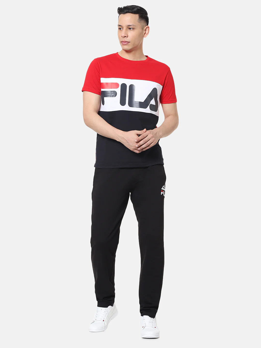 Fila Grey Patrick Men's Logo Pant - Image 5