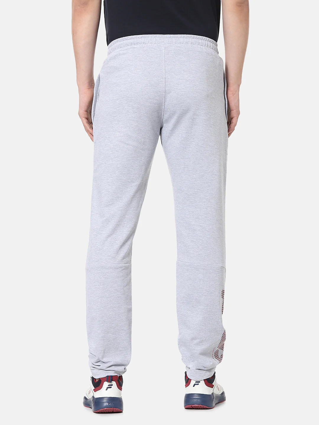 Fila Grey Simon Men's Logo Pant - Image 4