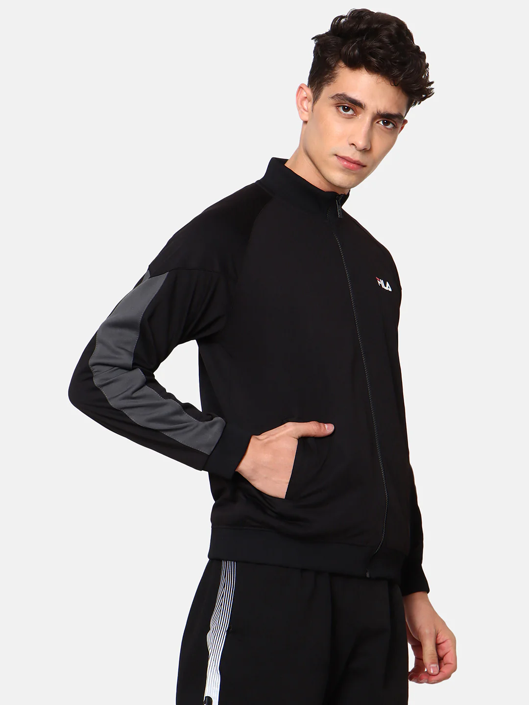 Fila Peacoat John Jacket Men's Track Jacket - Image 3