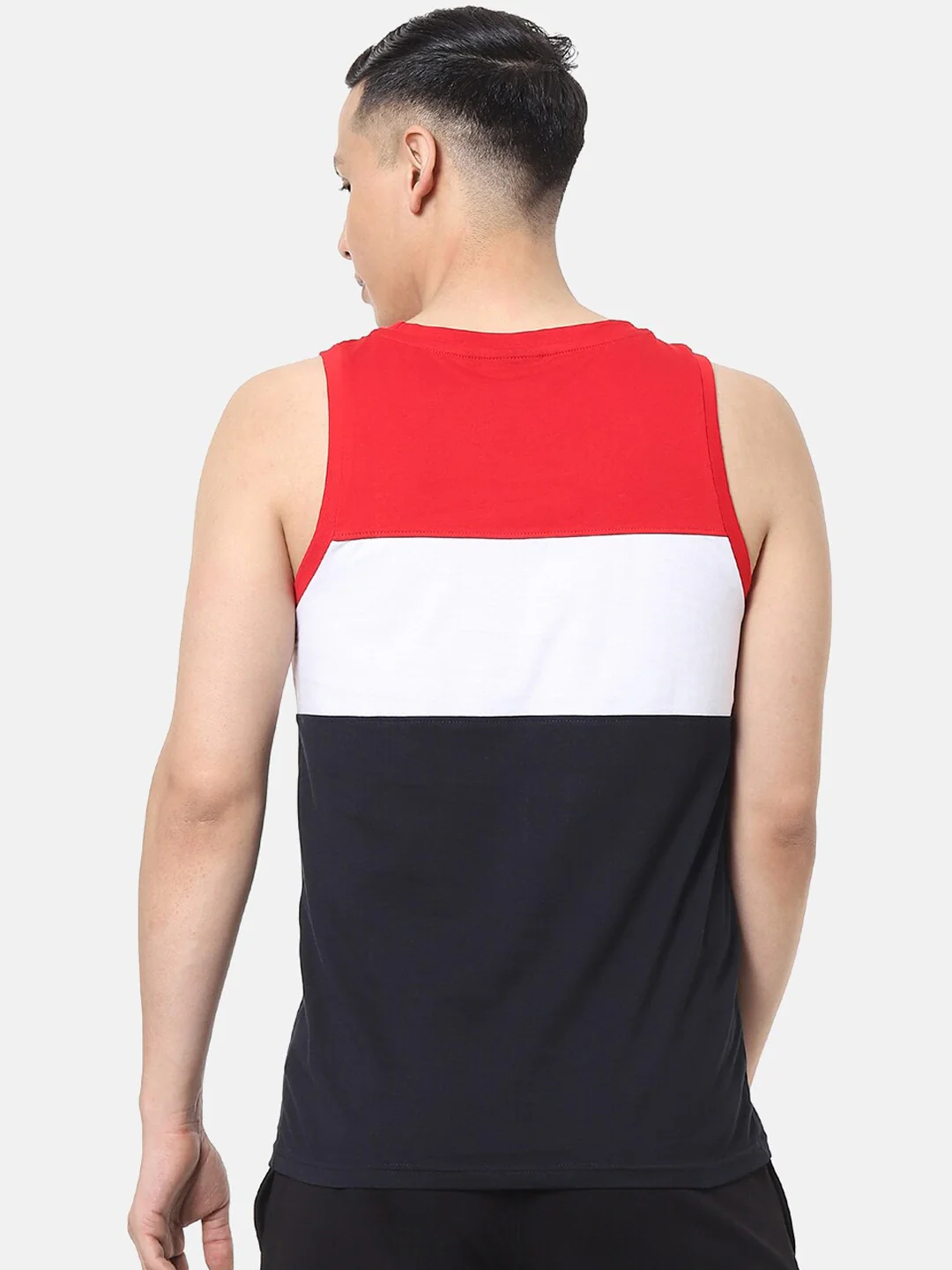 Fila Grey Dylan Tank Men's Logo Tank Top - Image 5