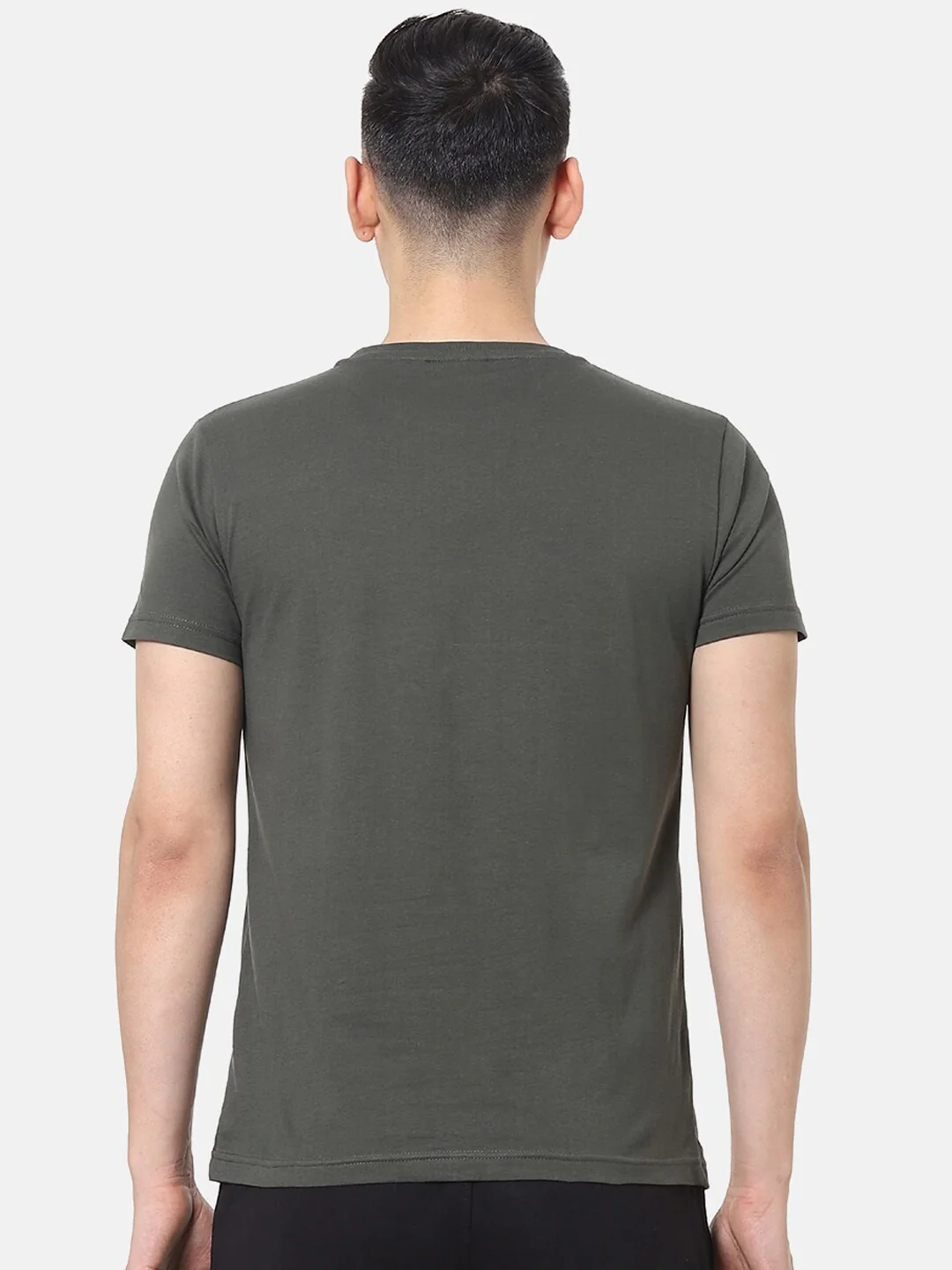 Fila Black Felix Ss Men's Logo T-Shirt - Image 4