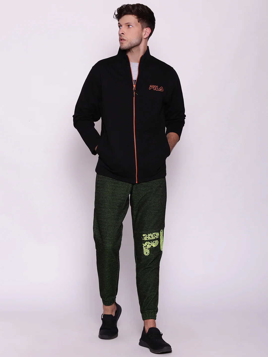 Fila White Hobbit Men's Jacket - Image 2