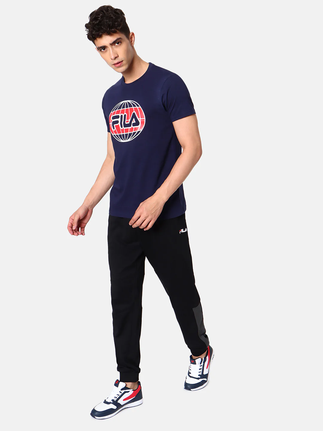 Fila Peacoat Laveer Men's Graphic T-Shirt - Image 5