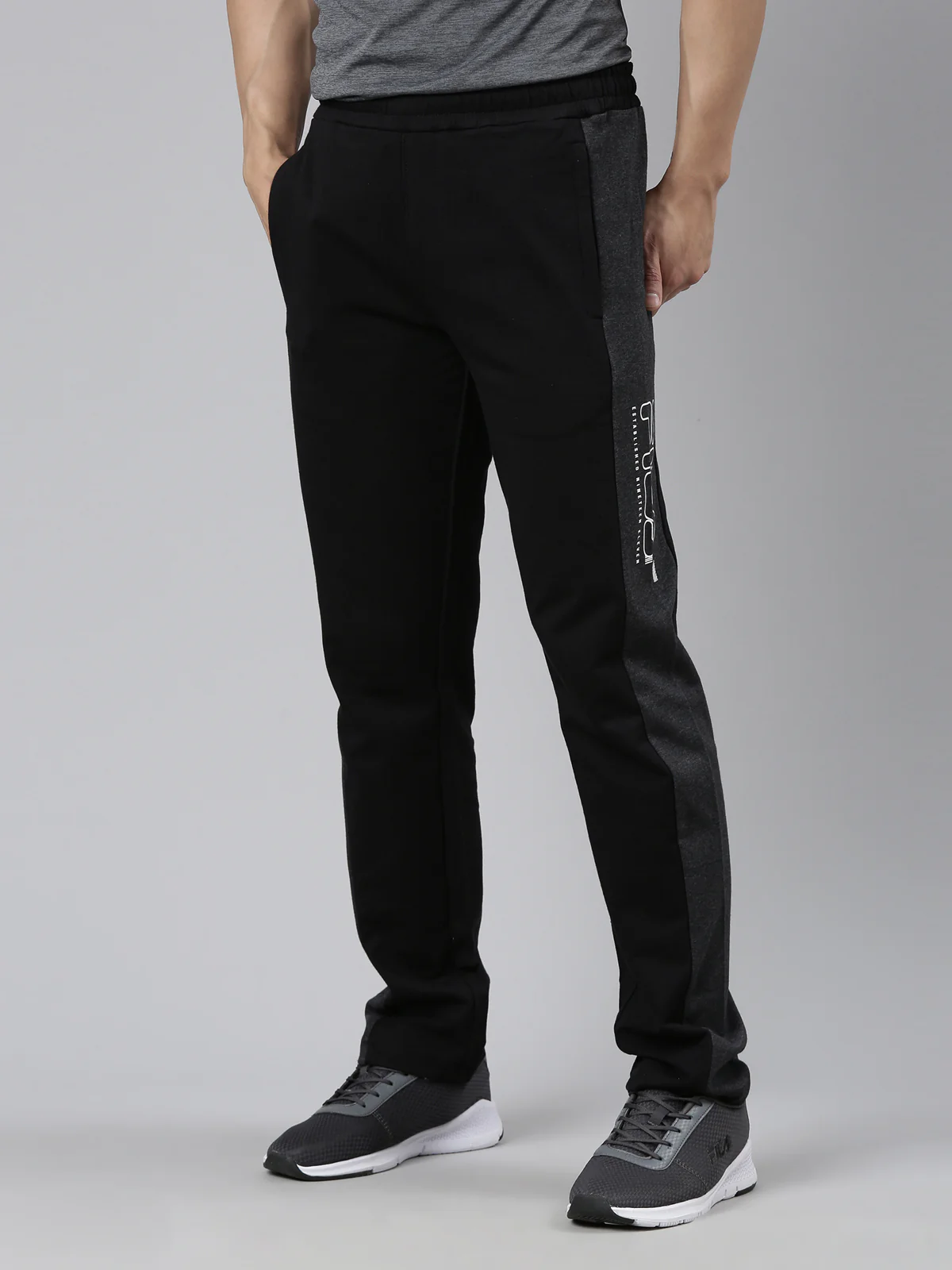 Fila Black Kenton Men's Crew Neck Pants - Image 2