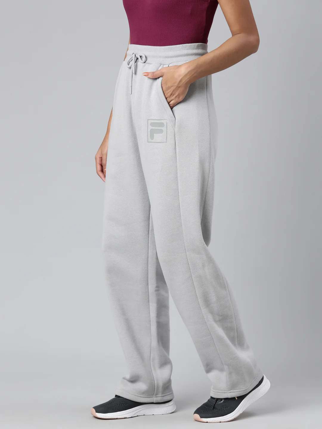 Fila Black Elettra Women's Gym Pants - Image 3