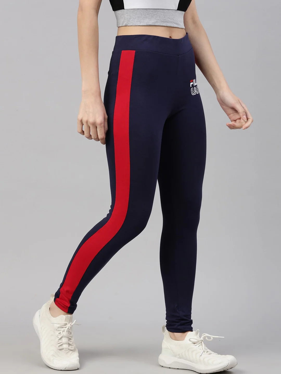 Fila Grey Mariyah Women's Tights - Image 2