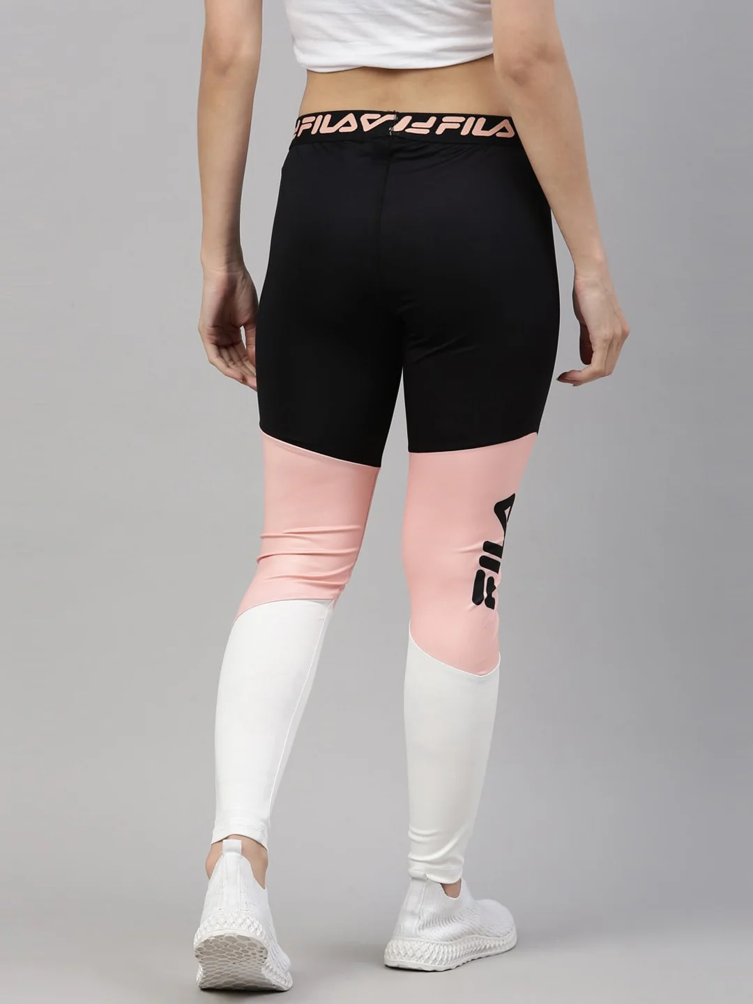 Fila Grey Naomi Women's Tights - Image 4